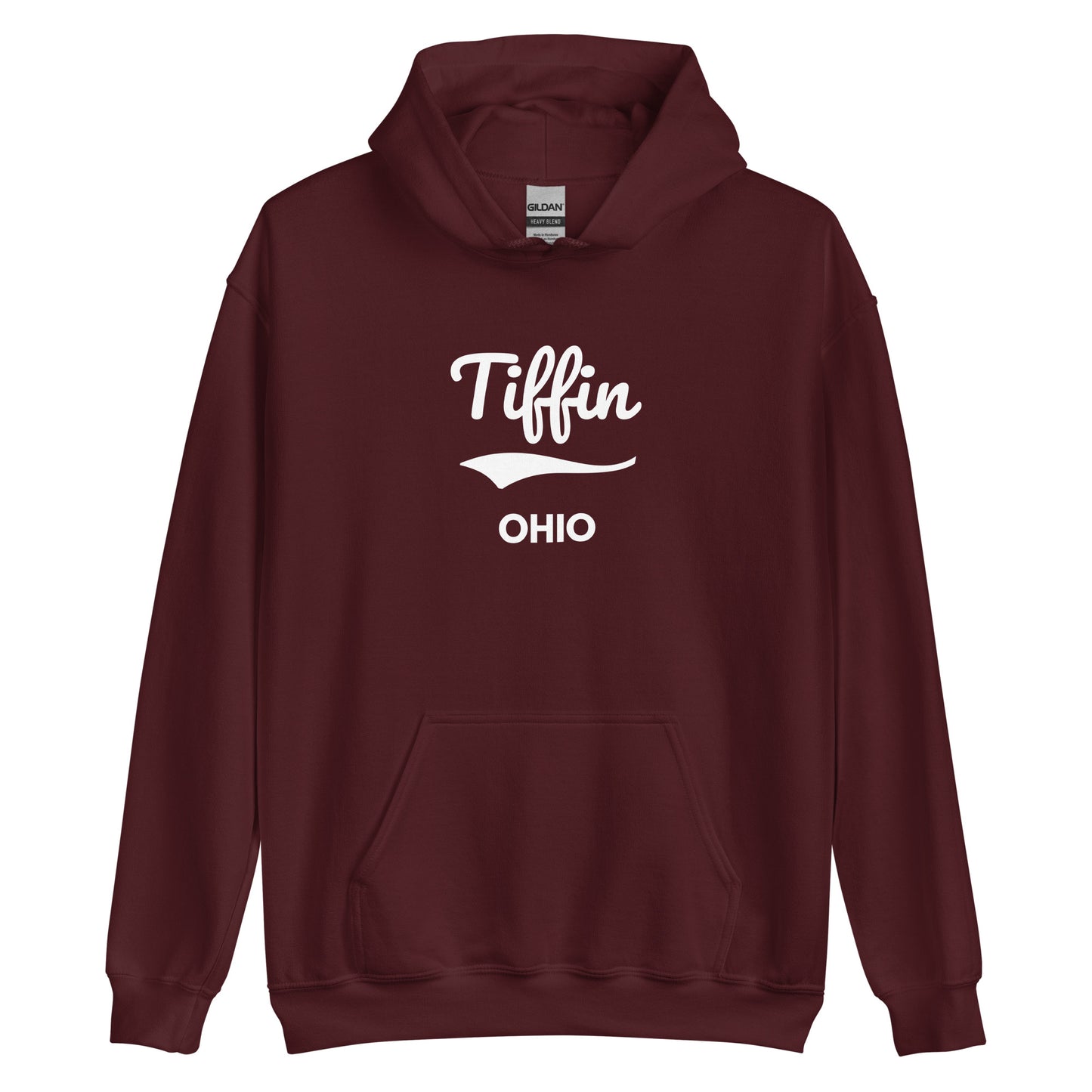 Tiffin Ohio Script Unisex Hoodie