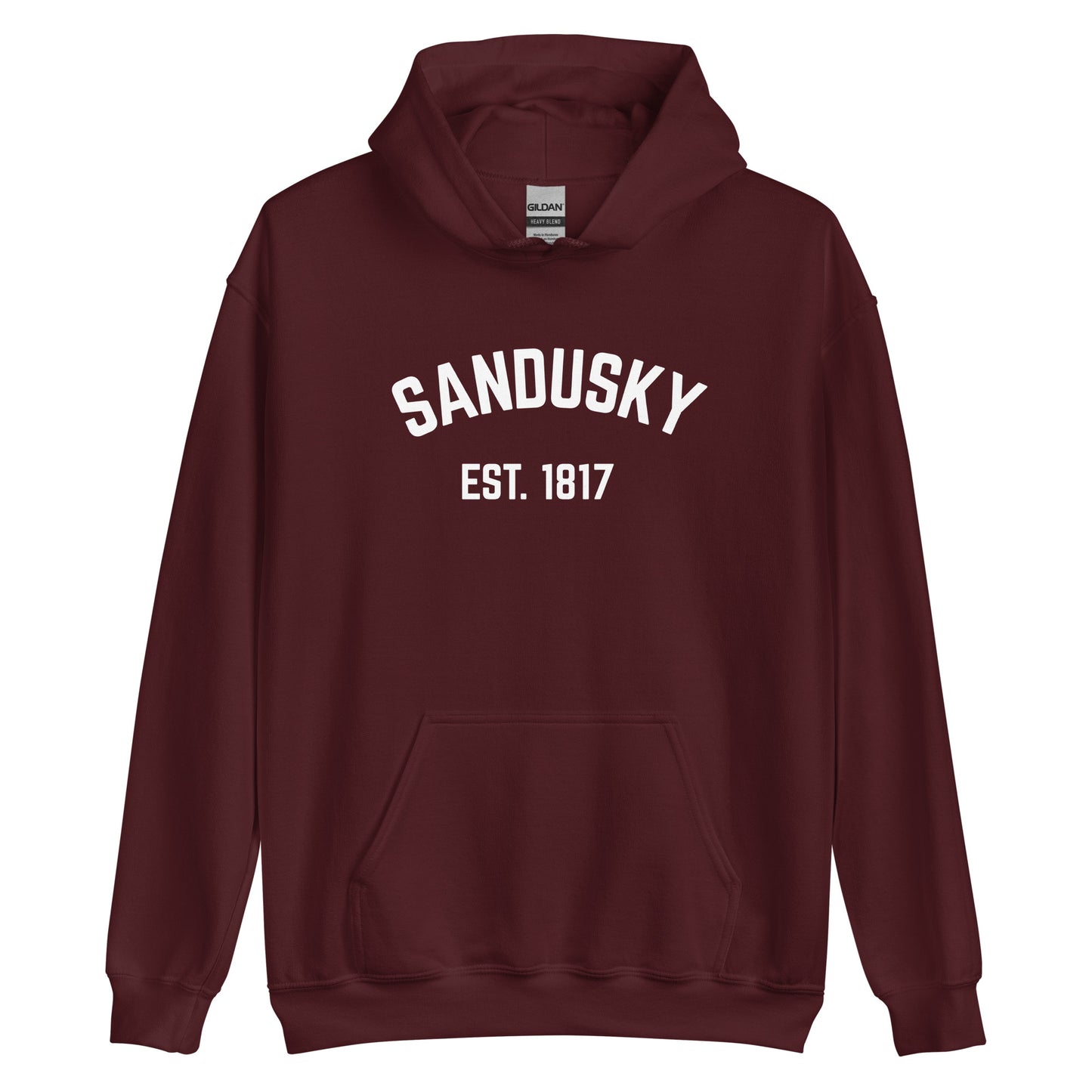 Sandusky Ohio EST Unisex Hoodie