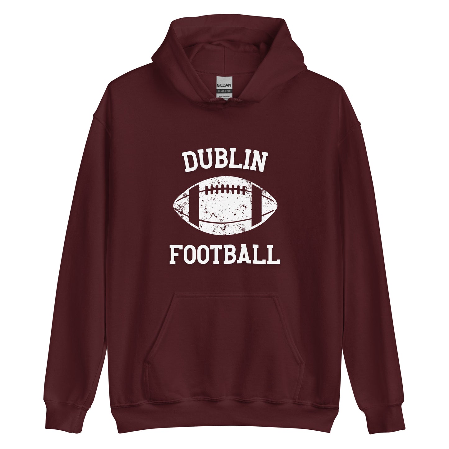 Dublin, Ohio Football Unisex Hoodie