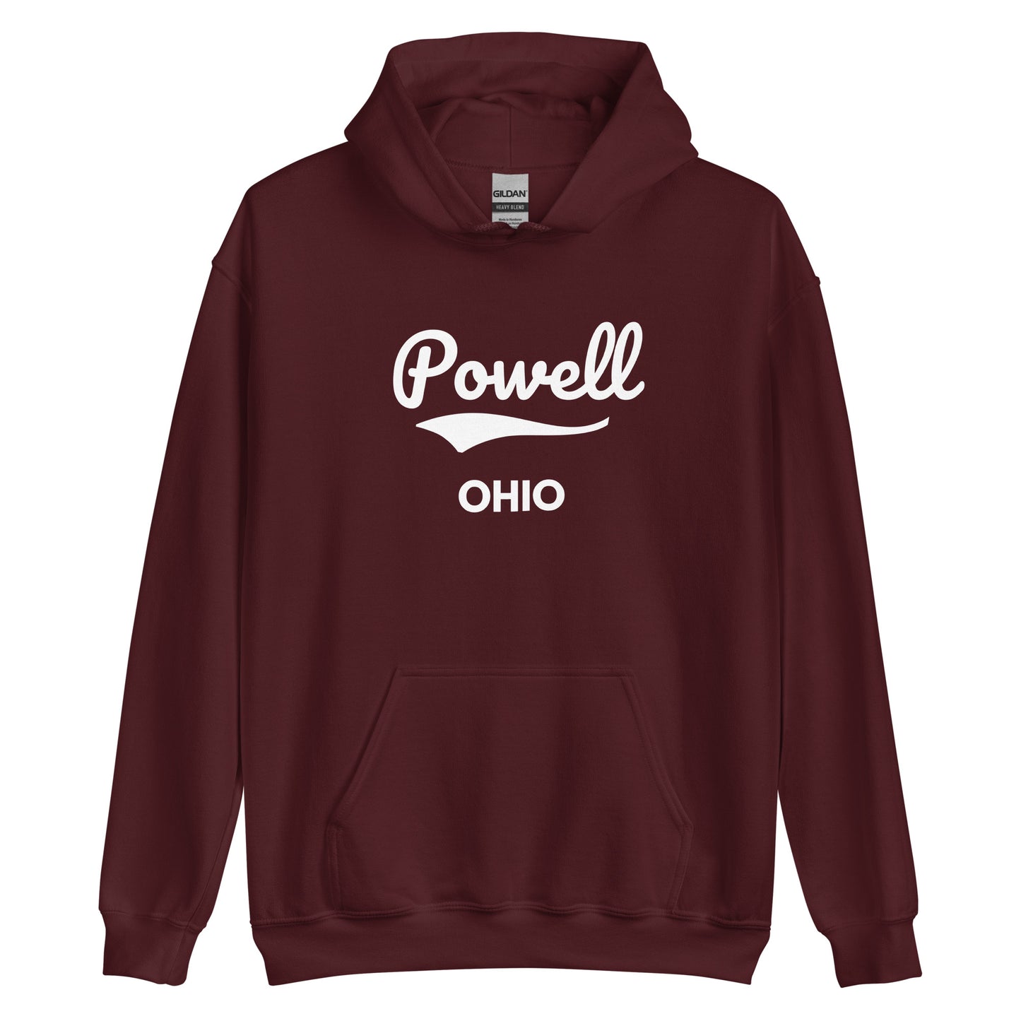Powell Ohio Script Unisex Hoodie