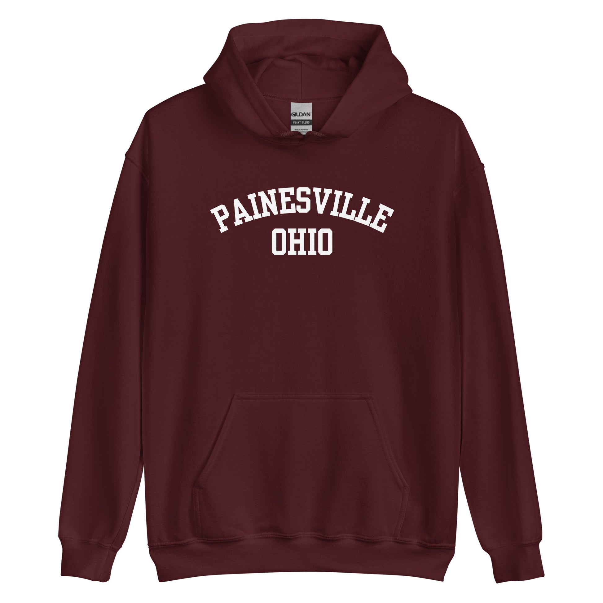 Painesville Ohio Block Unisex Hoodie