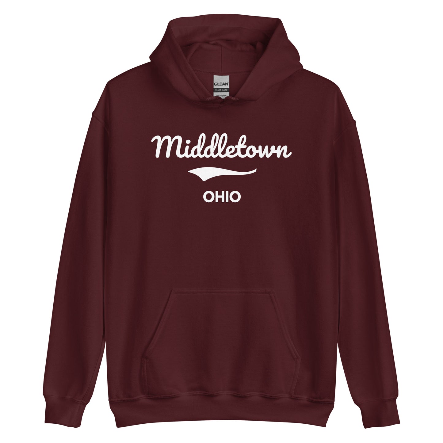 Middletown Ohio Script Unisex Hoodie