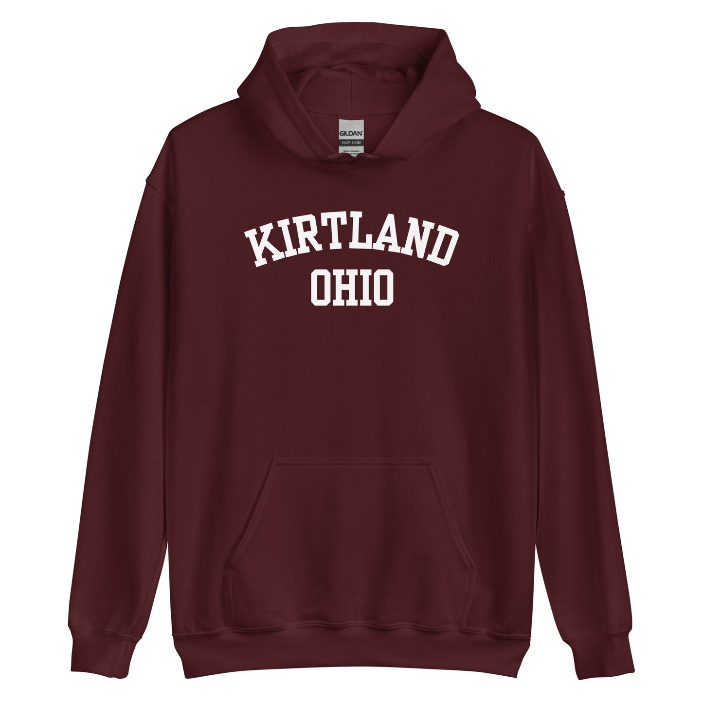 Kirtland Ohio Block Unisex Hoodie