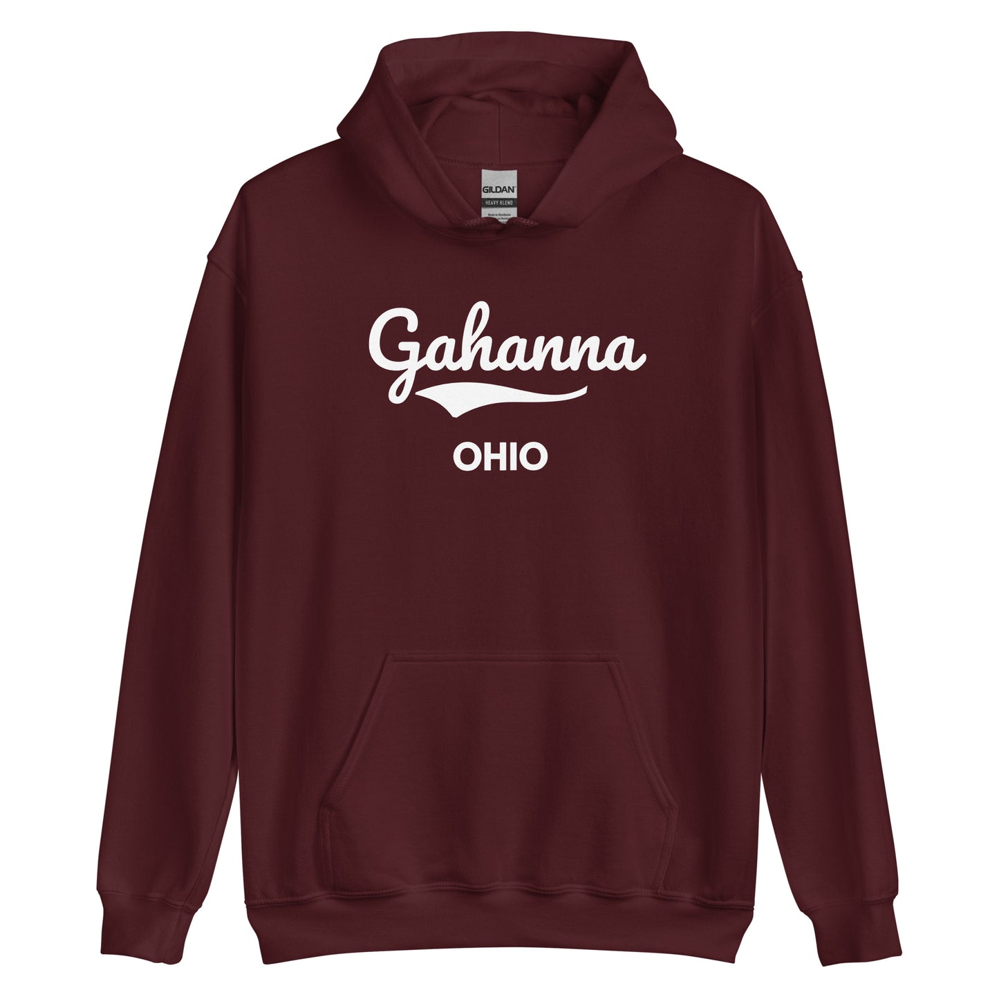 Gahanna Ohio Script Unisex Hoodie