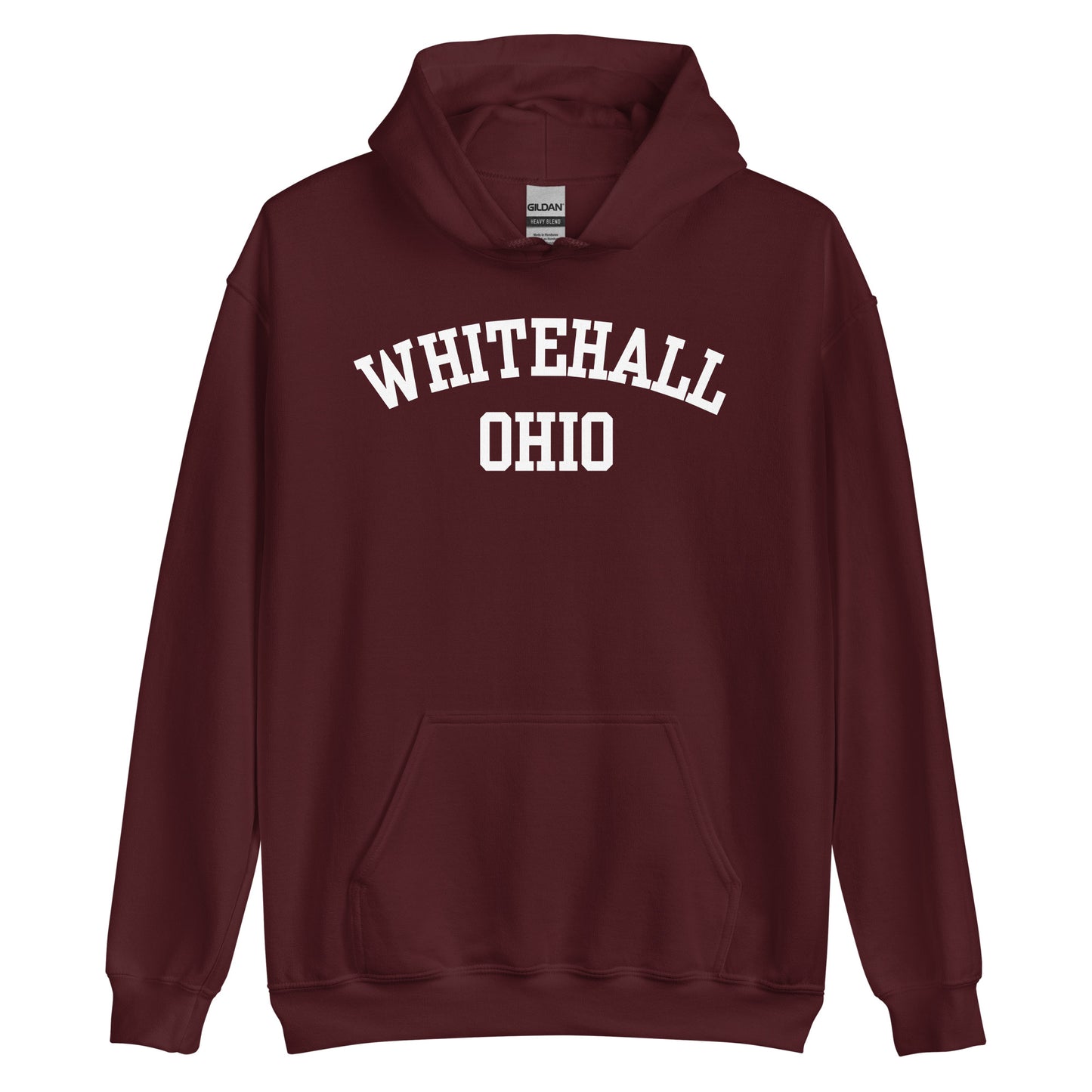 Whitehall Ohio Block Unisex Hoodie