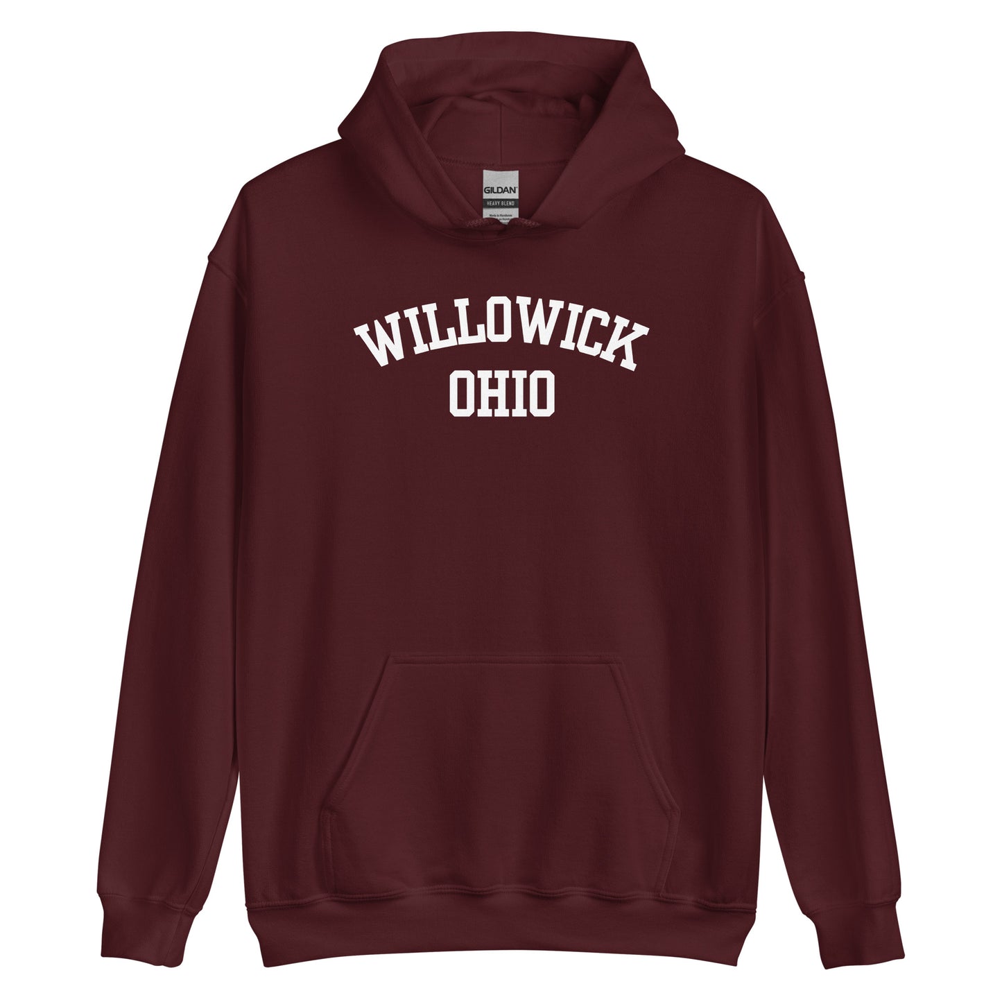 Willowick Ohio Block Unisex Hoodie