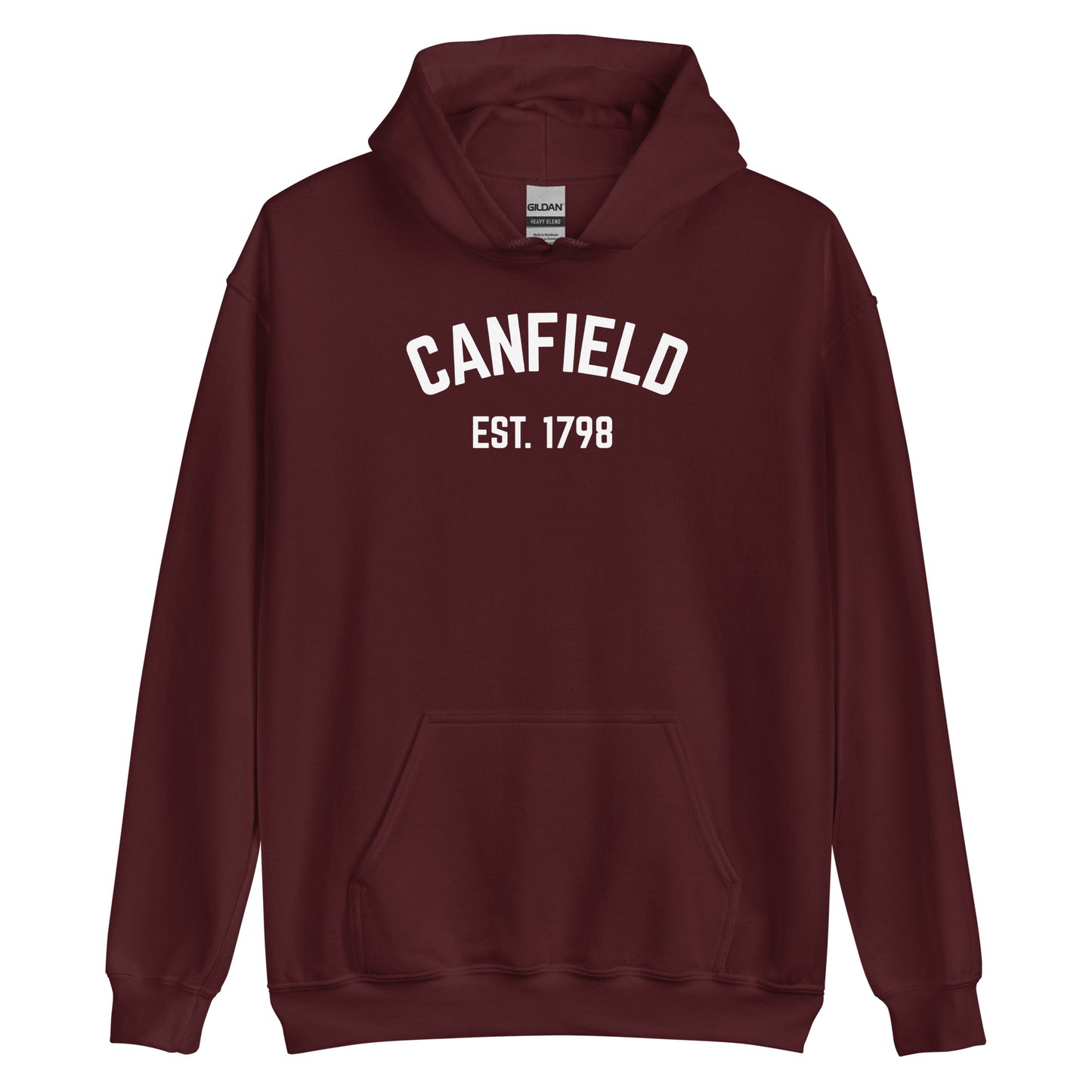 Canfield Ohio EST Unisex Hoodie