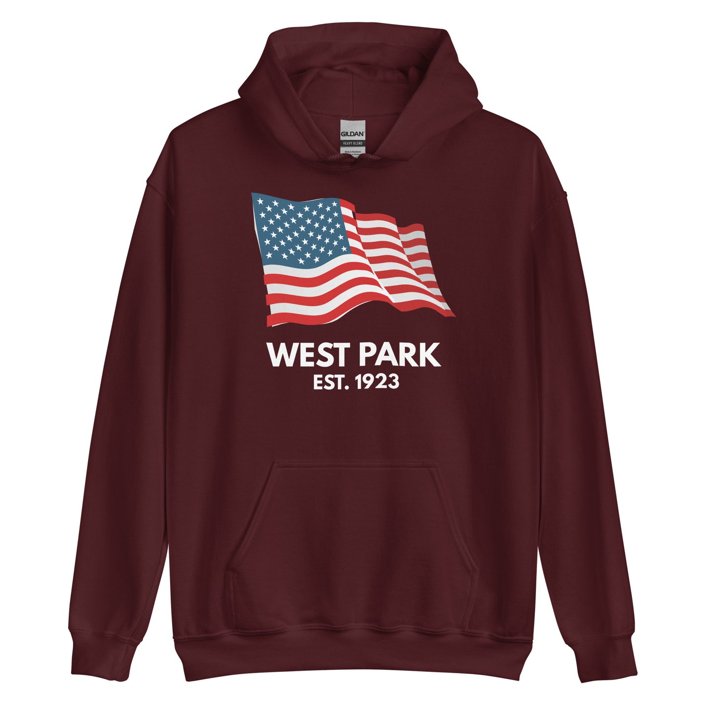 West Park Ohio USA Fourth of July Unisex Hoodie