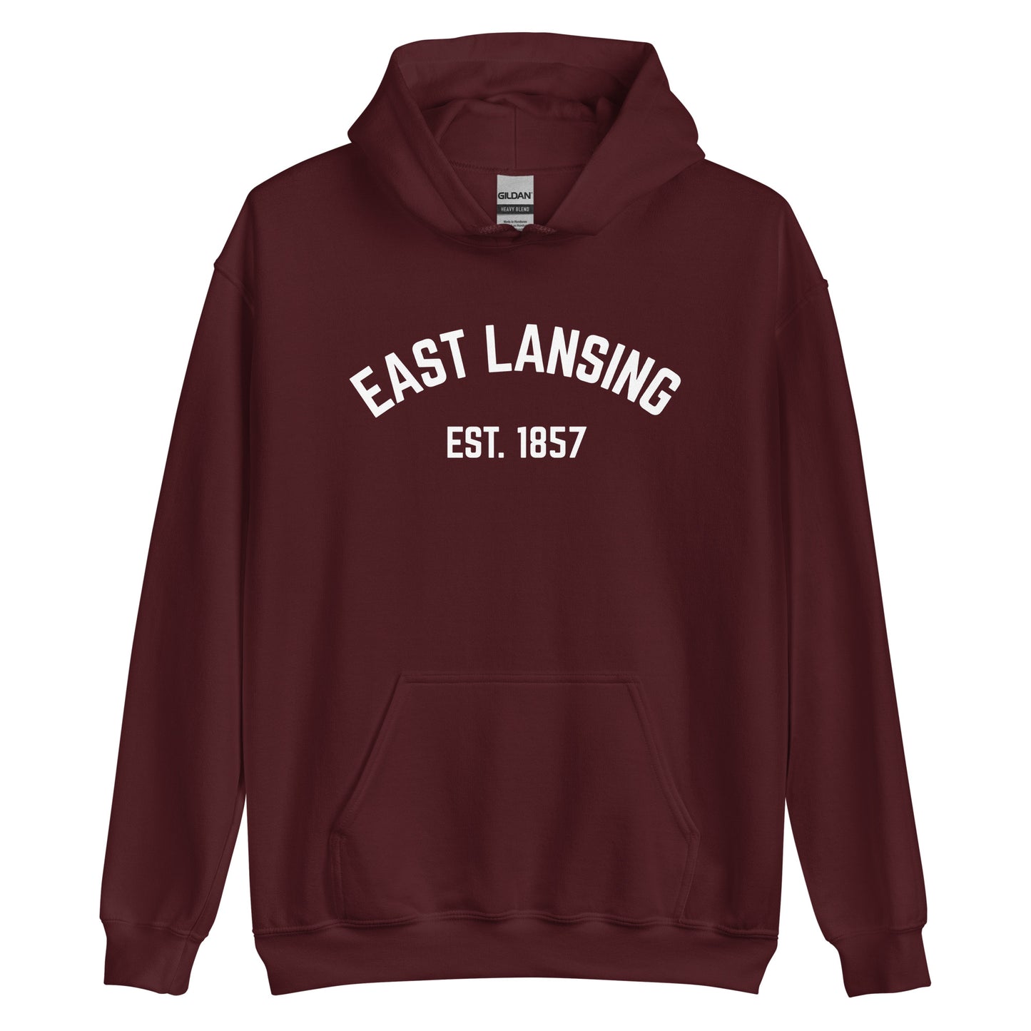 East Lansing Michigan EST Unisex Hoodie