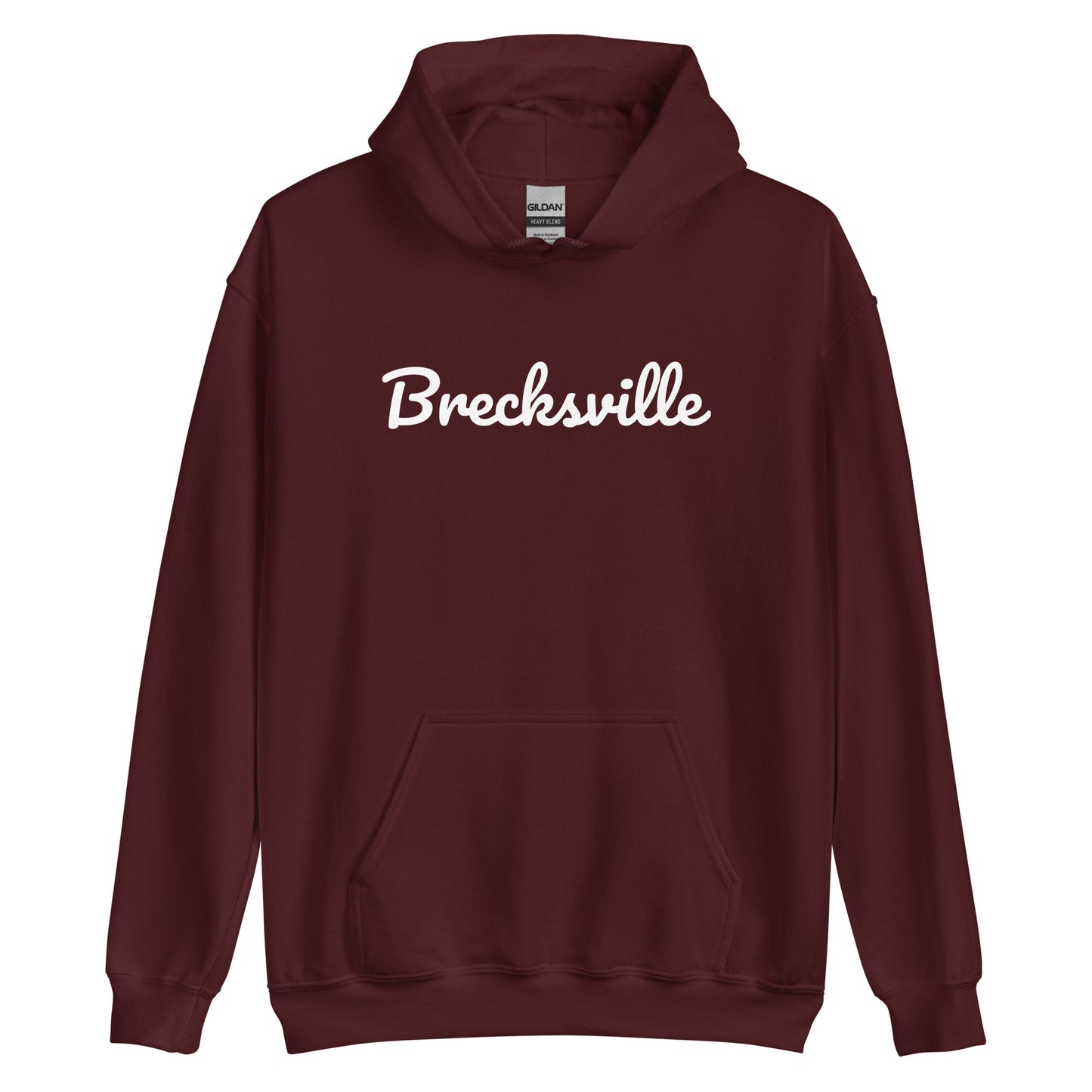 Brecksville Ohio Solo Script Unisex Hoodie