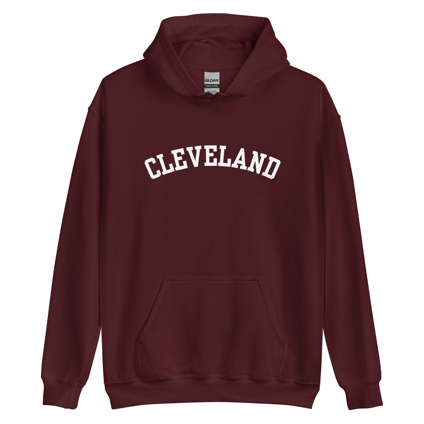 Cleveland Ohio Block Solo Unisex Hoodie