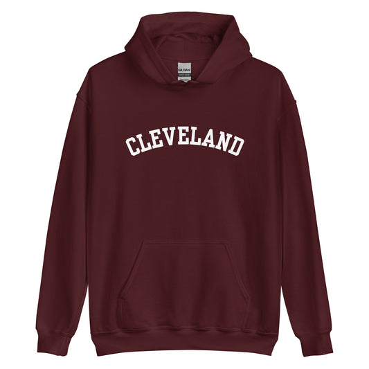 Cleveland Ohio Block Solo Unisex Hoodie