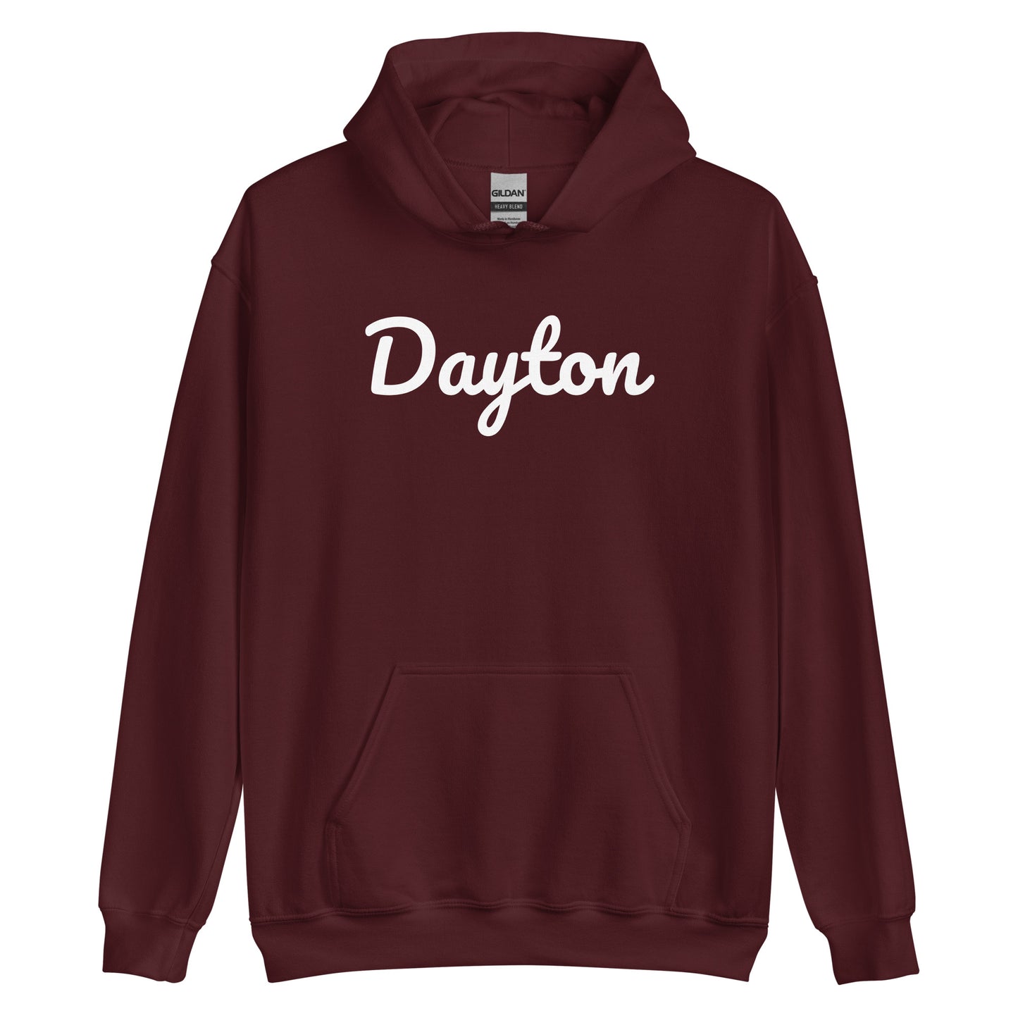 Dayton Ohio Solo Script Unisex Hoodie