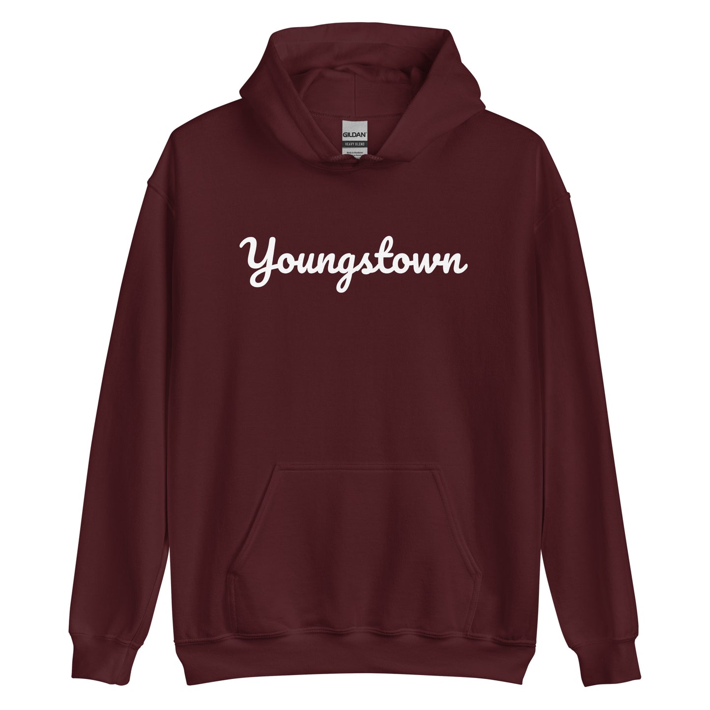 Youngstown Ohio Solo Script Unisex Hoodie