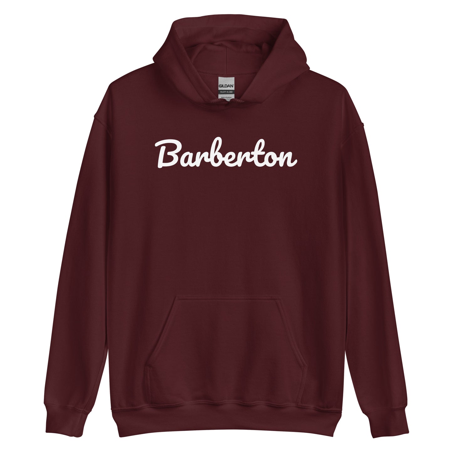 Barberton Ohio Solo Script Unisex Hoodie