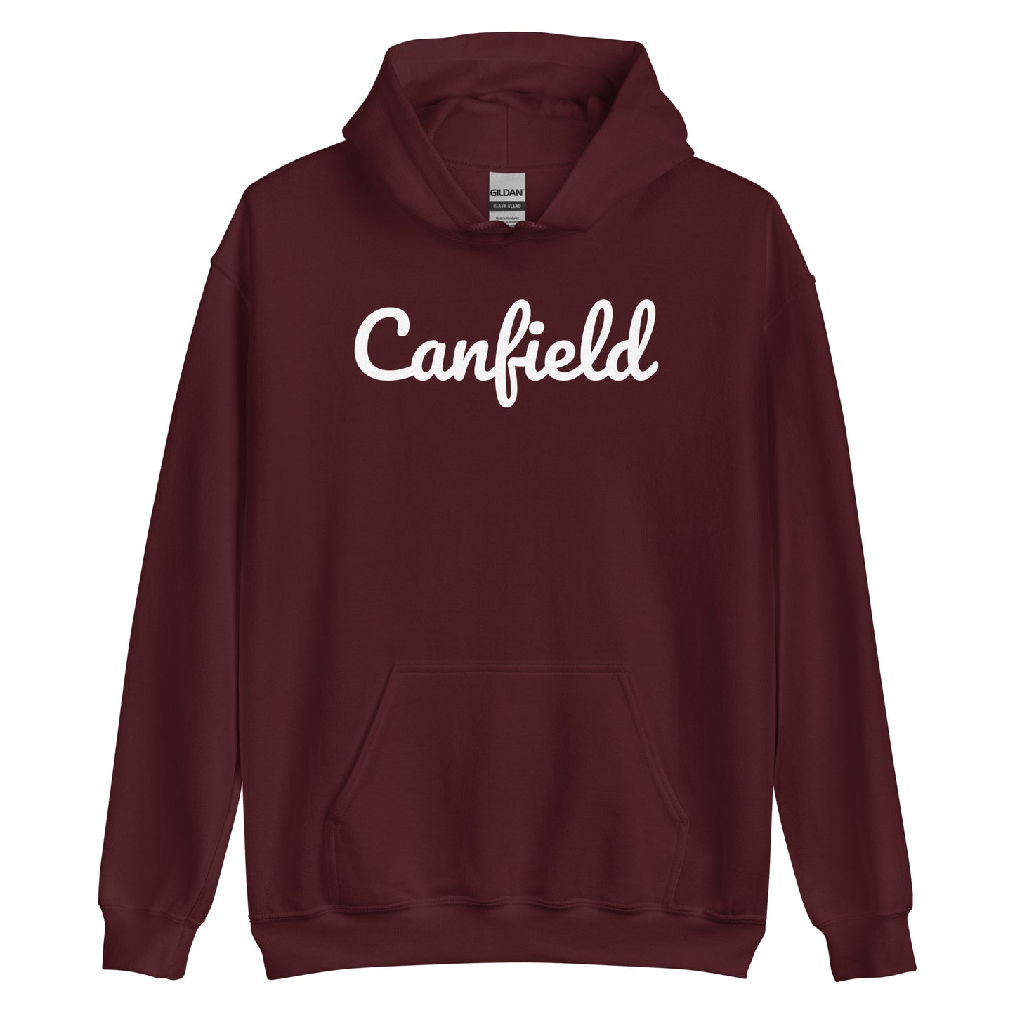Canfield Ohio Solo Script Unisex Hoodie