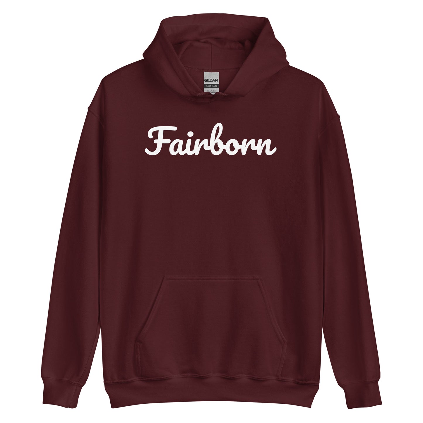 Fairborn Ohio Solo Script Unisex Hoodie