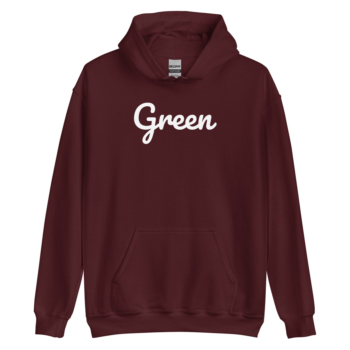 Green Ohio Solo Script Unisex Hoodie