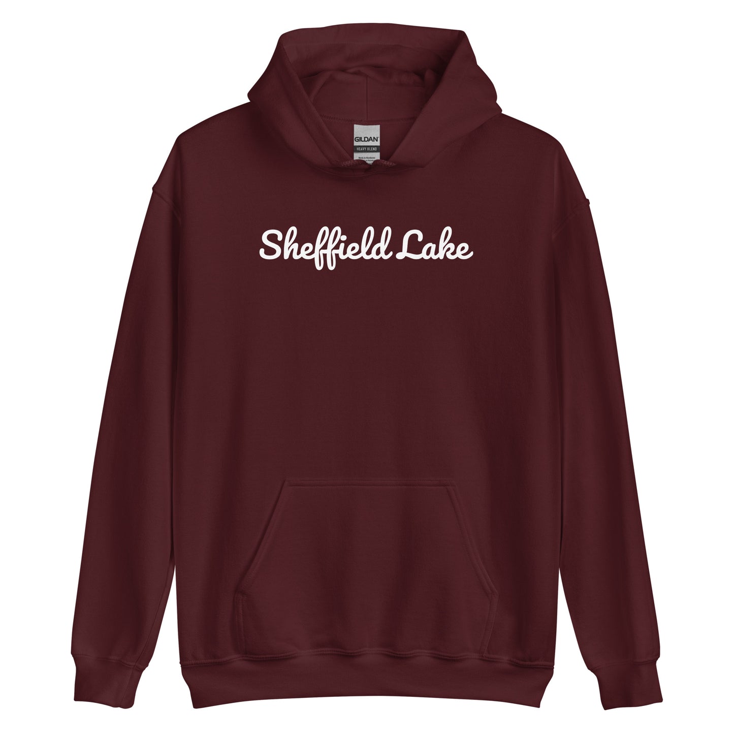 Sheffield Lake Ohio Solo Script Unisex Hoodie