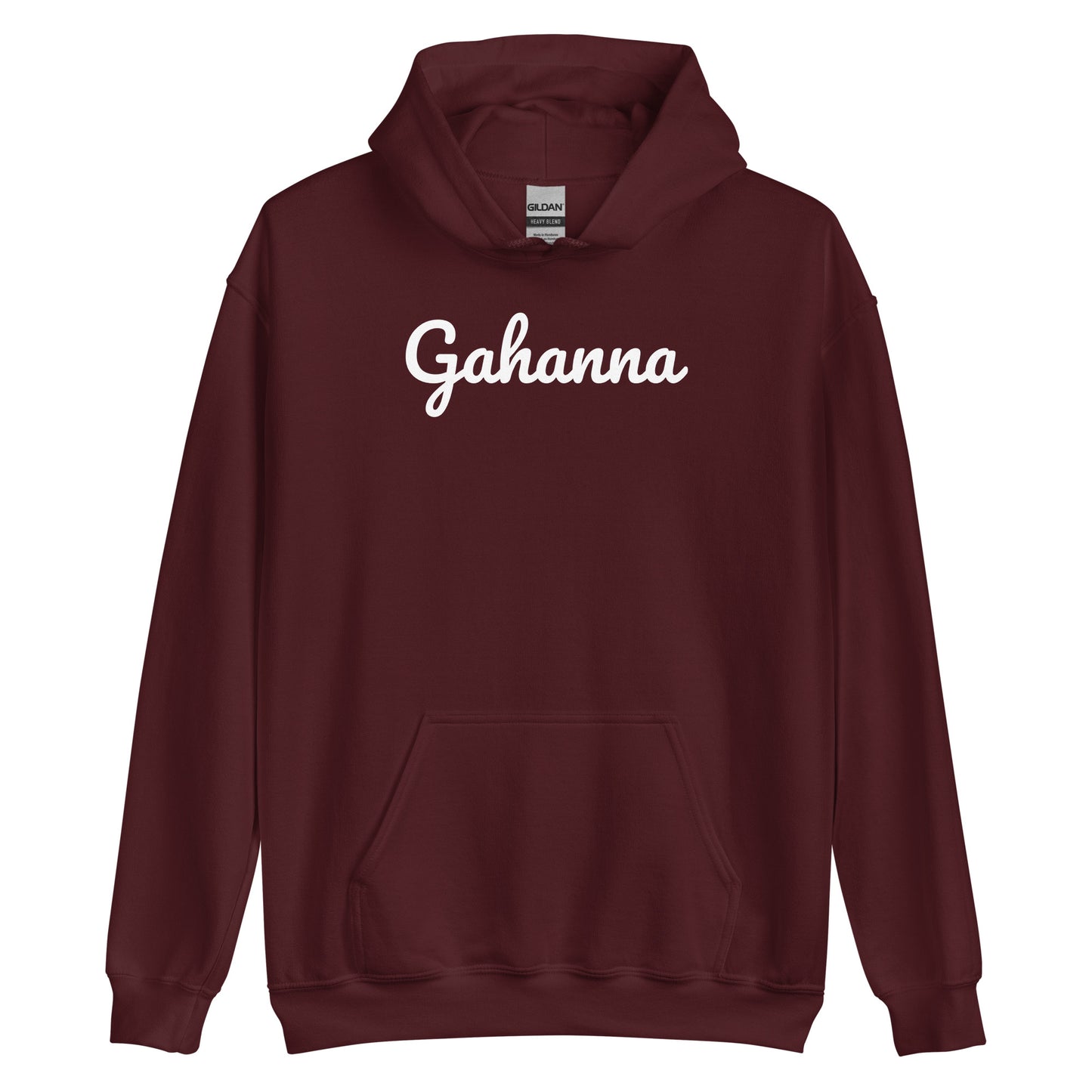 Gahanna Ohio Solo Script Unisex Hoodie