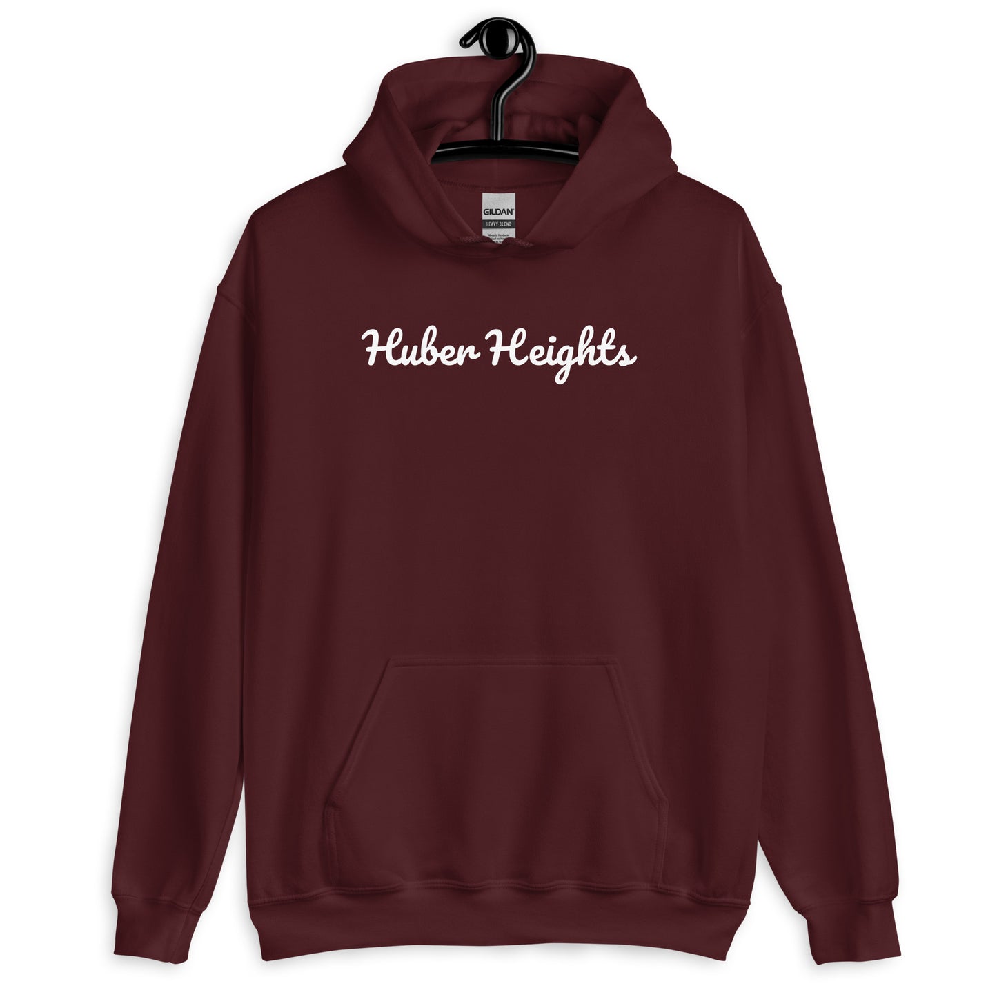 Huber Heights Ohio Solo Script Unisex Hoodie