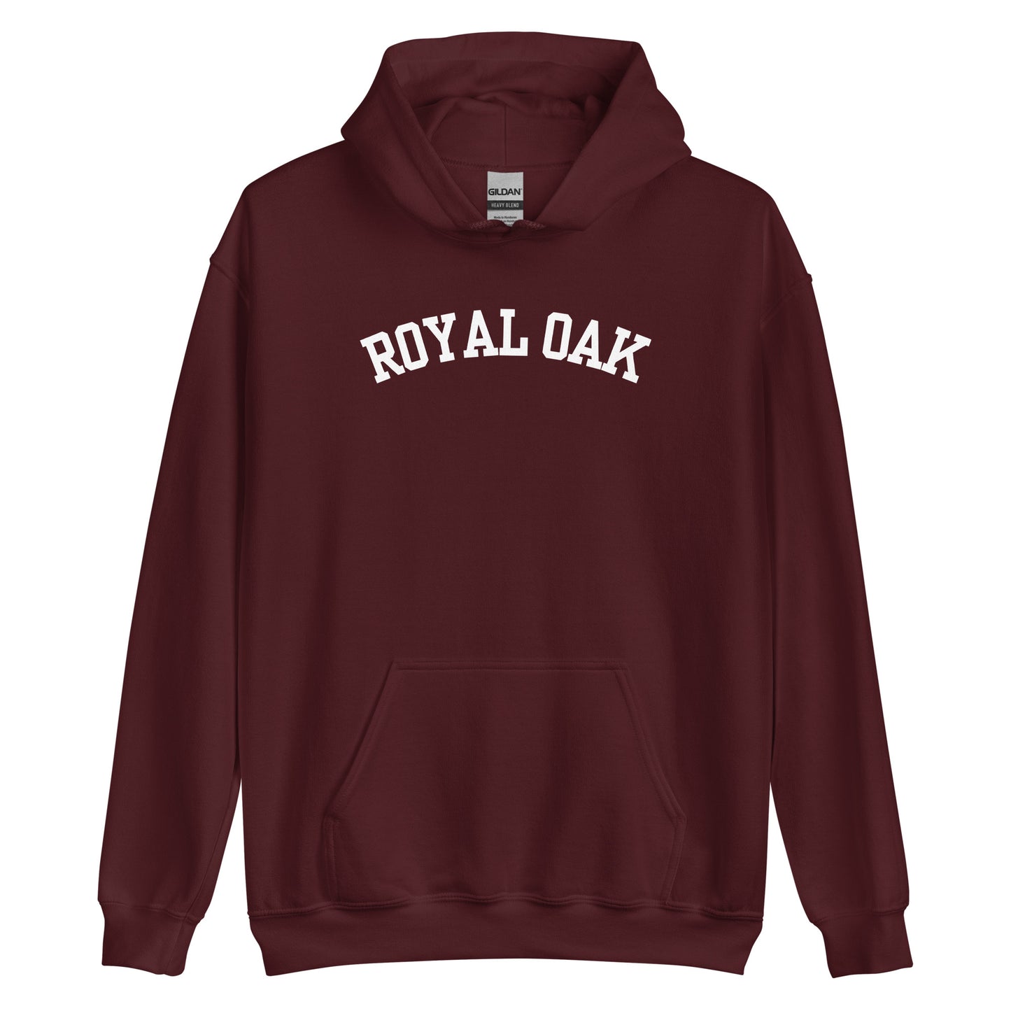 Royal Oak Michigan Block Solo Unisex Hoodie