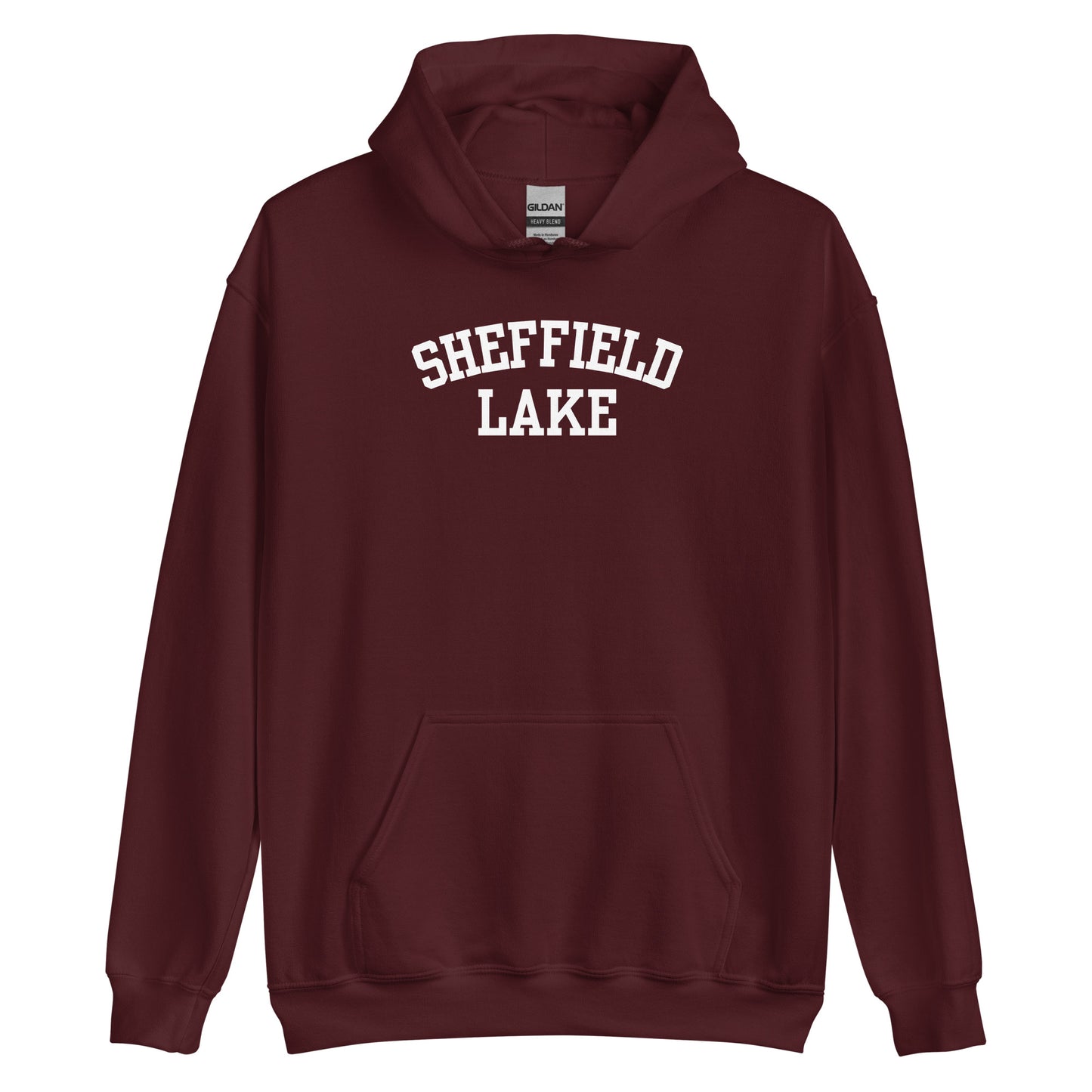 Sheffield Lake Ohio Block Solo Unisex Hoodie