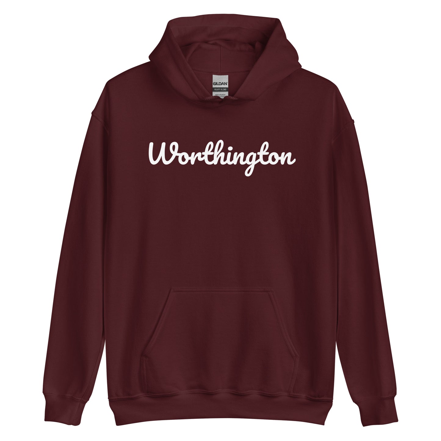 Worthington Ohio Solo Script Unisex Hoodie