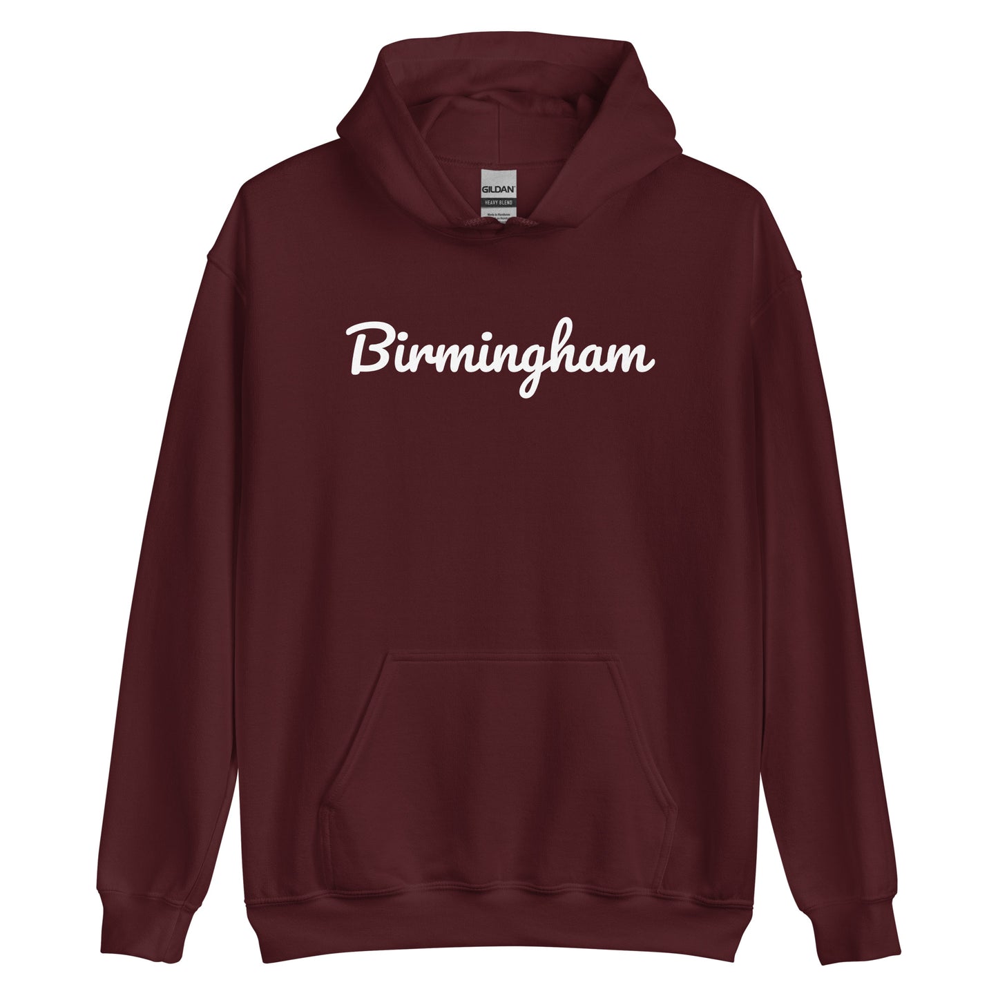 Birmingham, Michigan Solo Script Unisex Hoodie