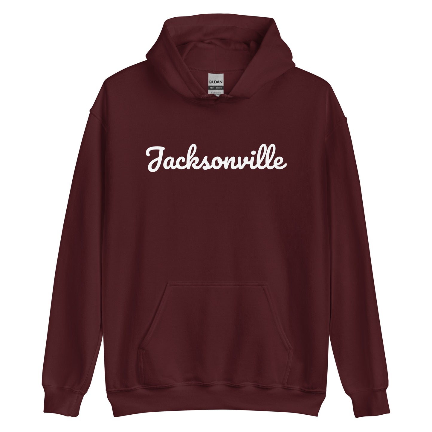 Jacksonville, Michigan Solo Script Unisex Hoodie