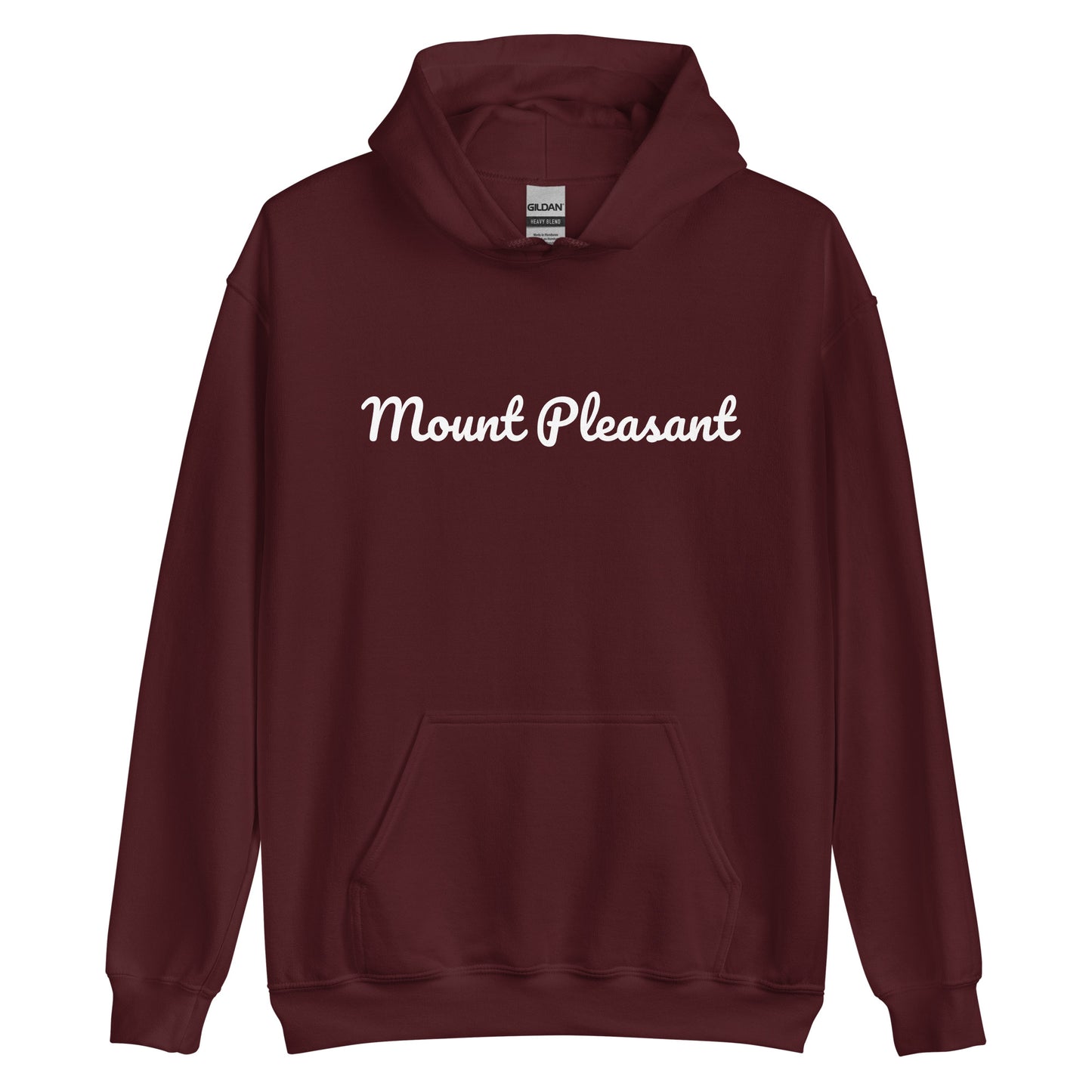 Mount Pleasant Solo Script Unisex Hoodie