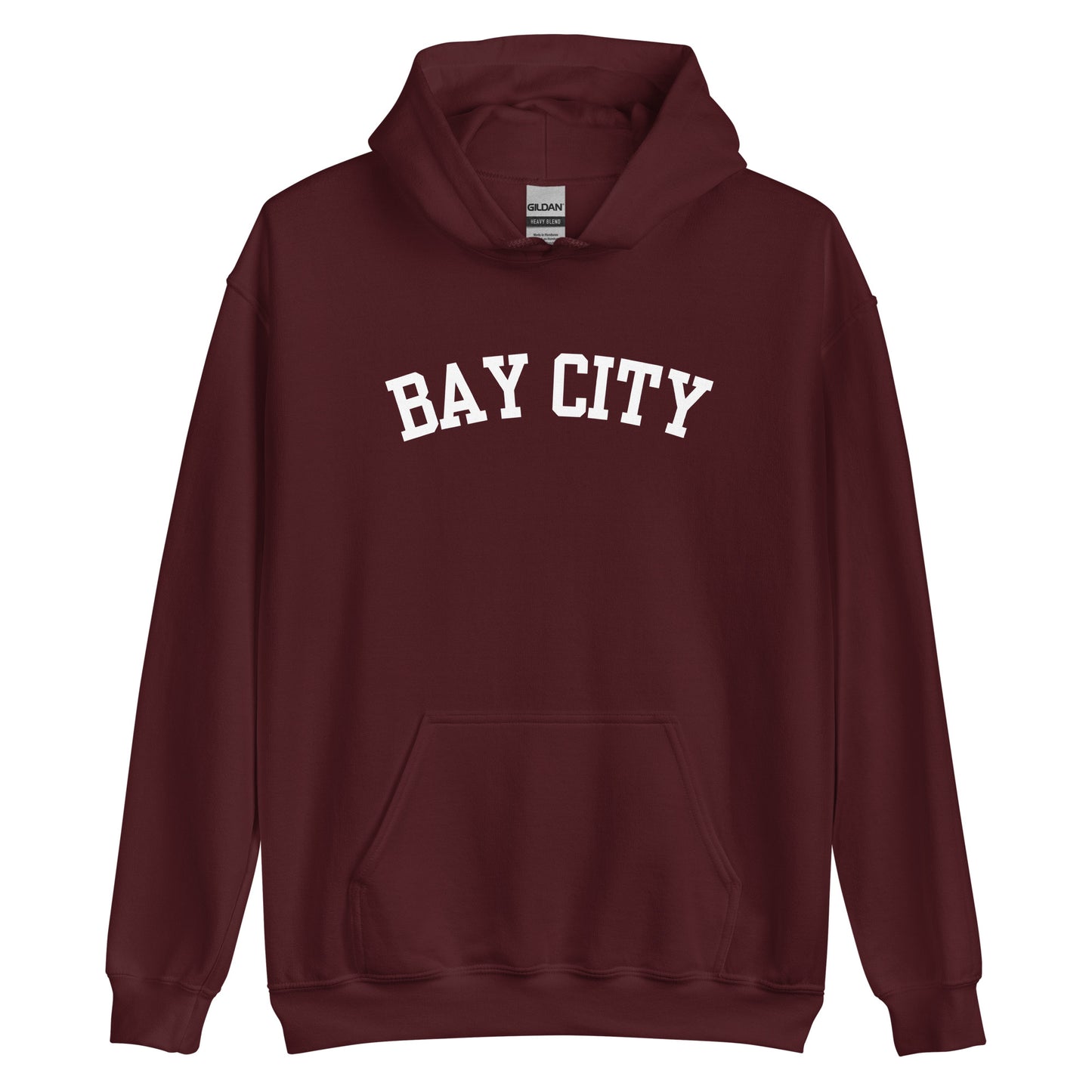 Bay City, Michigan Solo Block Unisex Hoodie