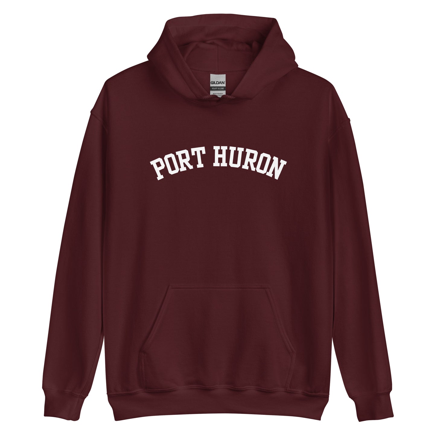 Port Huron, Michigan Block Solo Unisex Hoodie