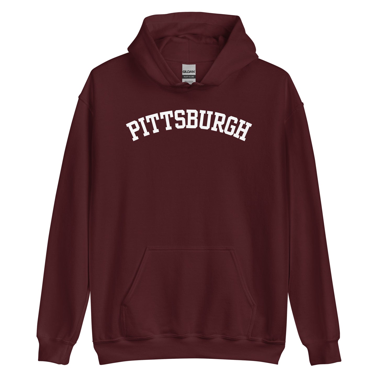 Pittsburgh, Pennsylvania Block Solo Unisex Hoodie