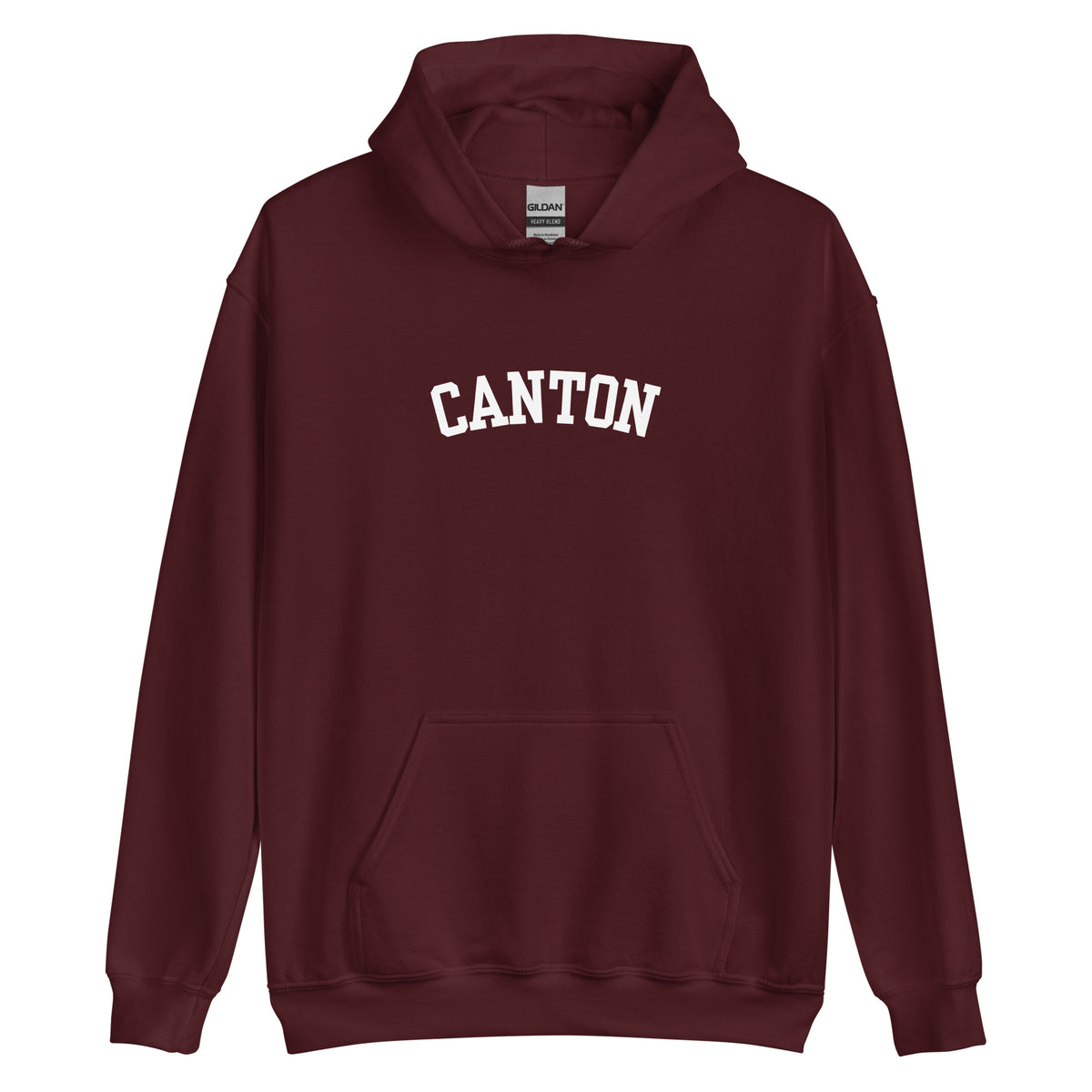 Canton Illinois Block Solo Unisex Hoodie