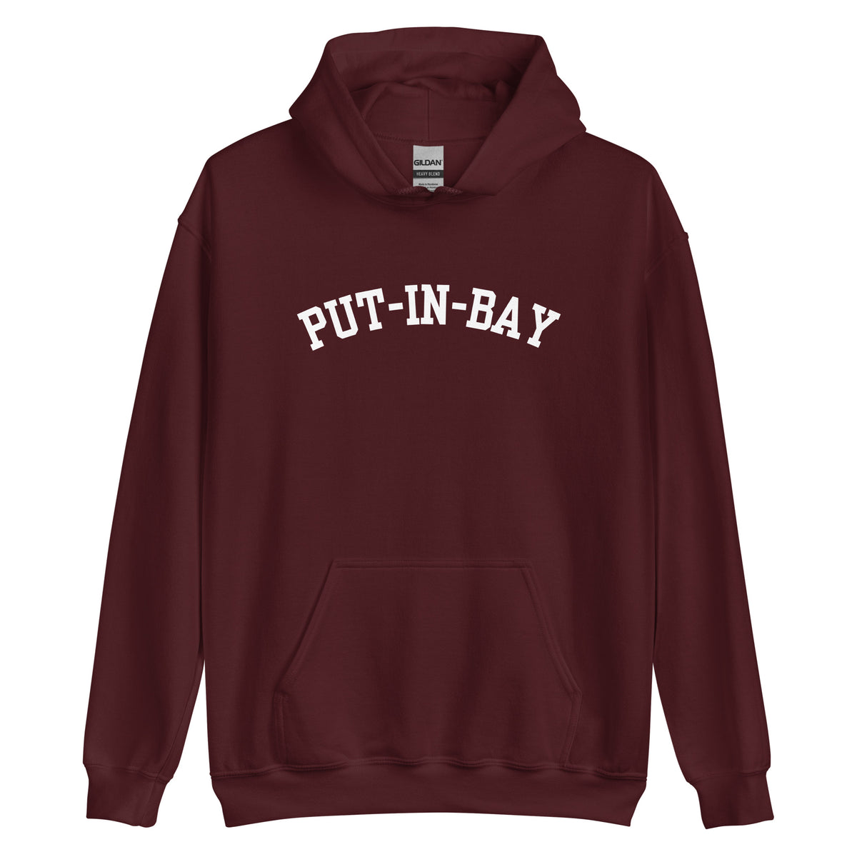 Put-In-Bay, Ohio Unisex Hoodie - Block Solo