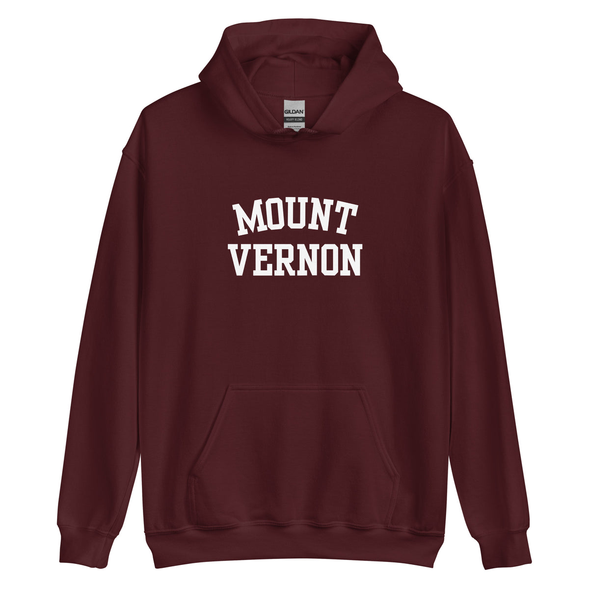 Mount Vernon Ohio Block Solo Unisex Hoodie
