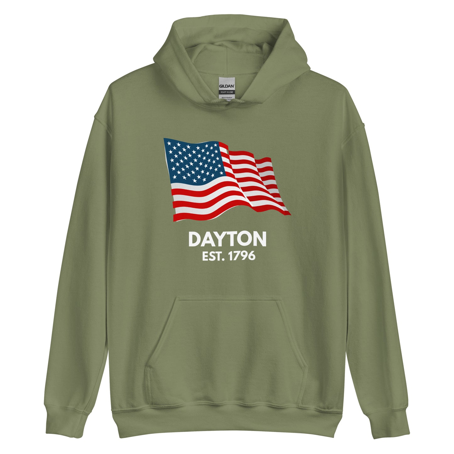 Dayton Ohio USA Unisex Hoodie