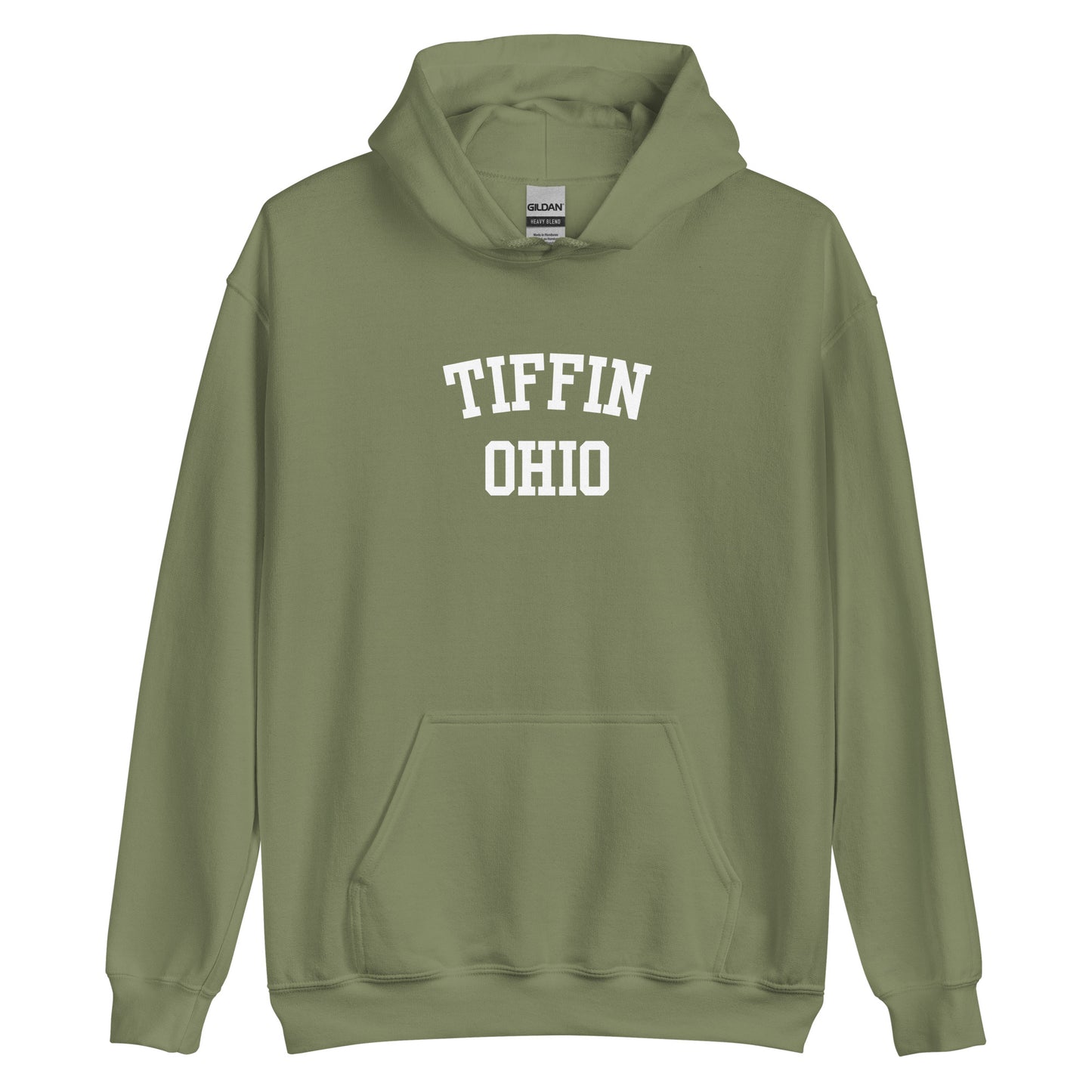 Tiffin Ohio Block Unisex Hoodie