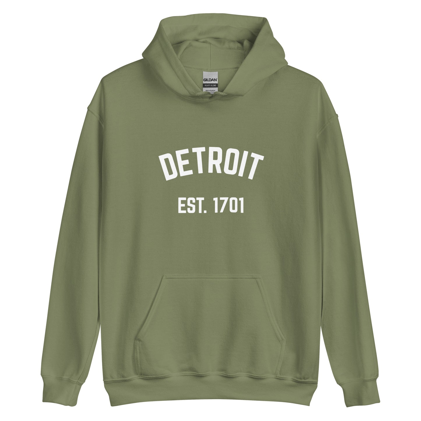 Detroit Michigan EST Unisex Hoodie