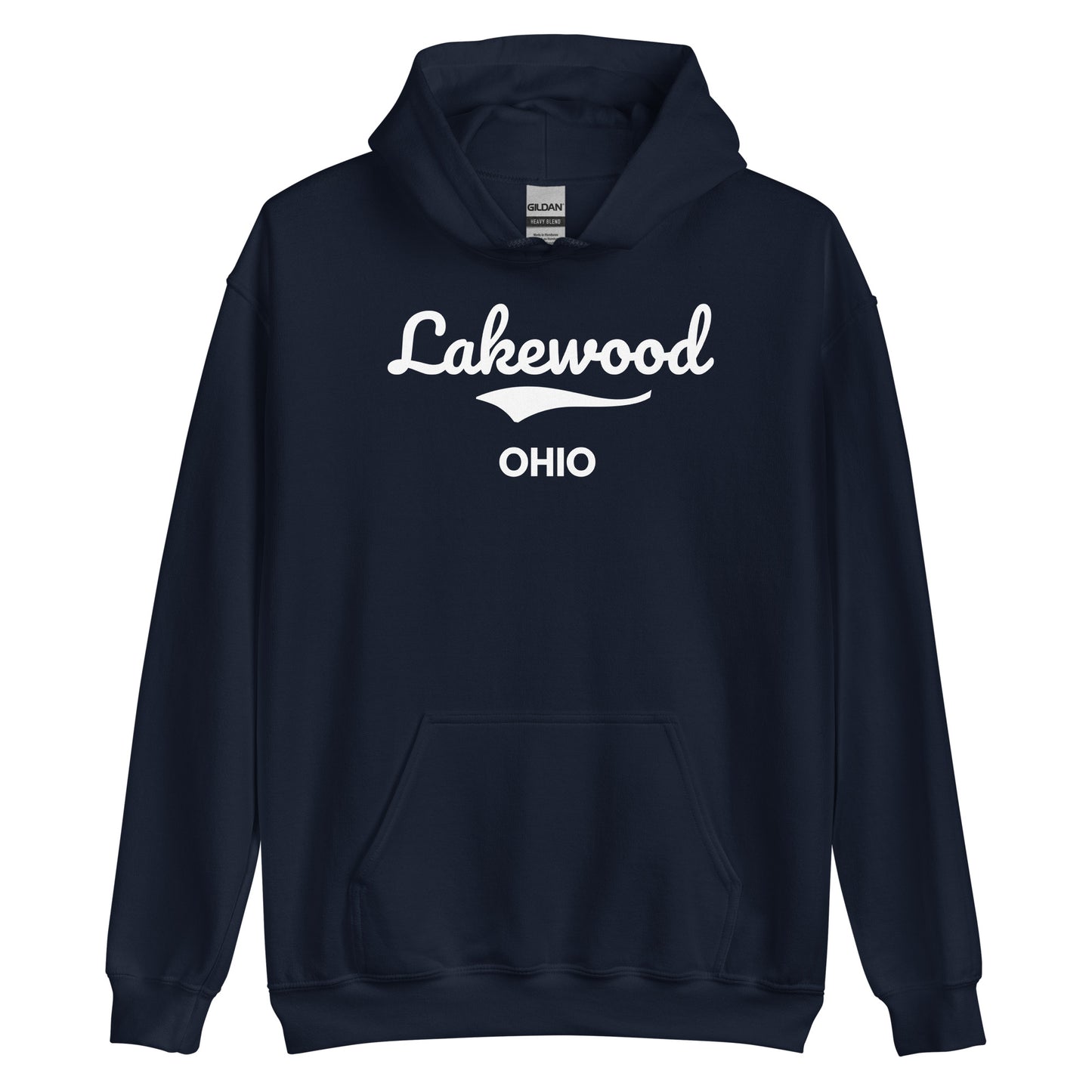Lakewood Ohio Script Unisex Hoodie