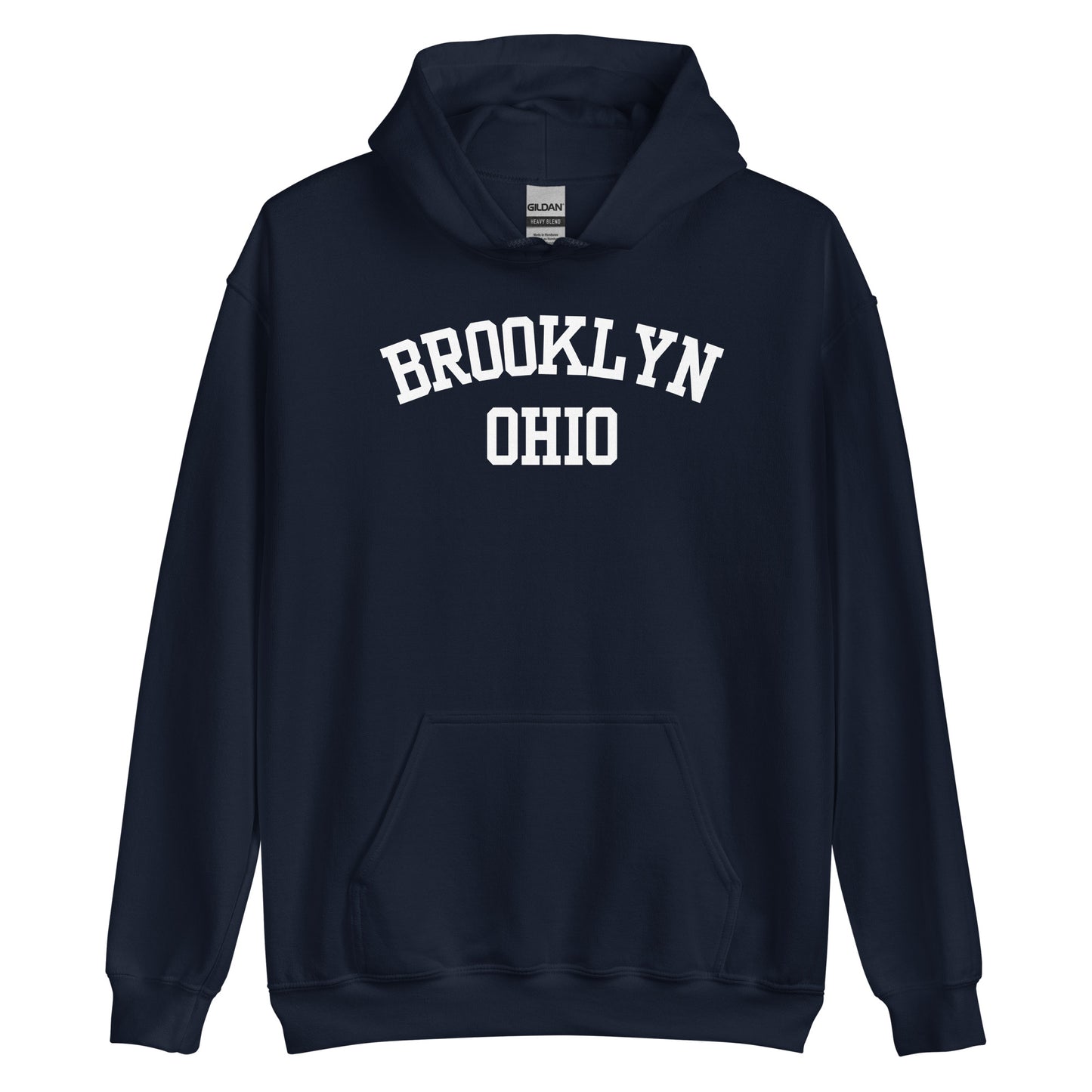 Brooklyn Ohio Block Unisex Hoodie