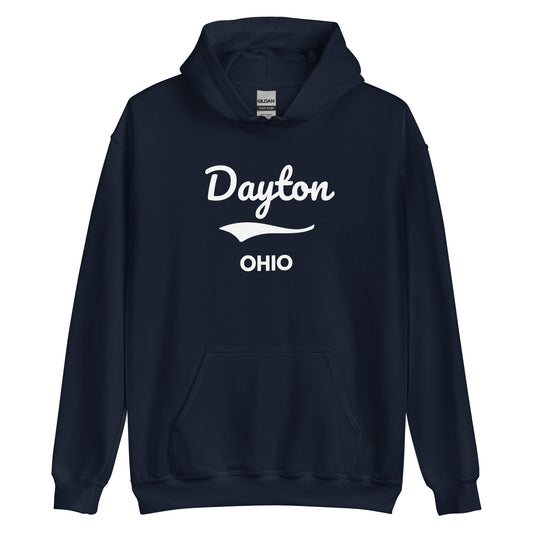 Dayton Ohio Script Unisex Hoodie