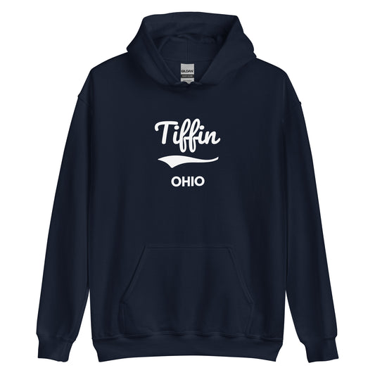 Tiffin Ohio Script Unisex Hoodie