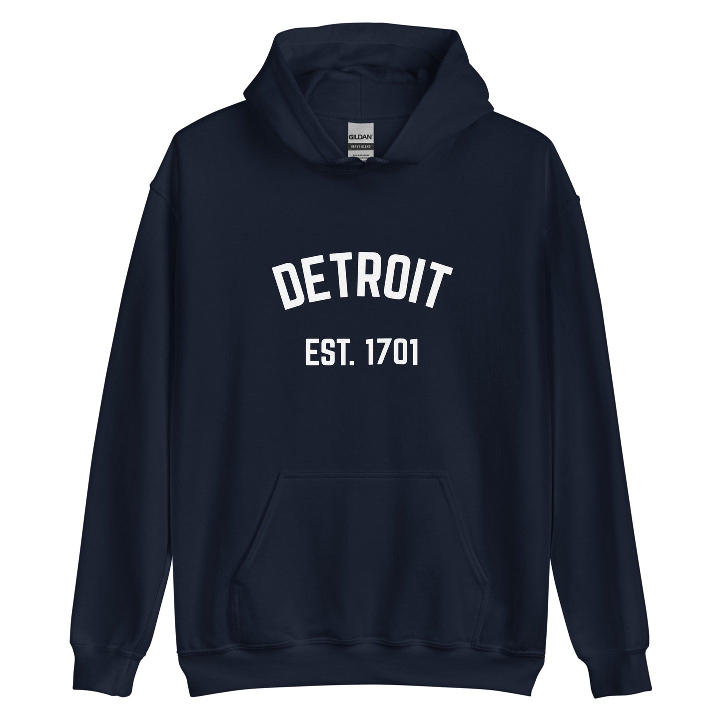 Detroit Michigan EST Unisex Hoodie