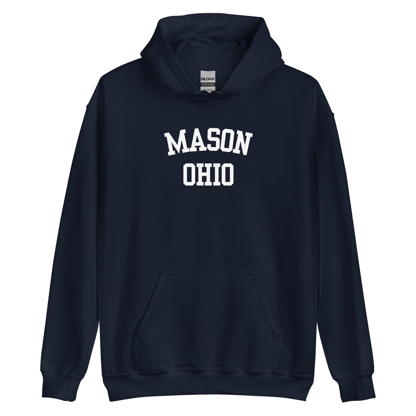 Mason Ohio Block Unisex Hoodie