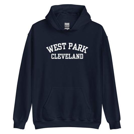 West Park Cleveland Ohio Block Unisex Hoodie