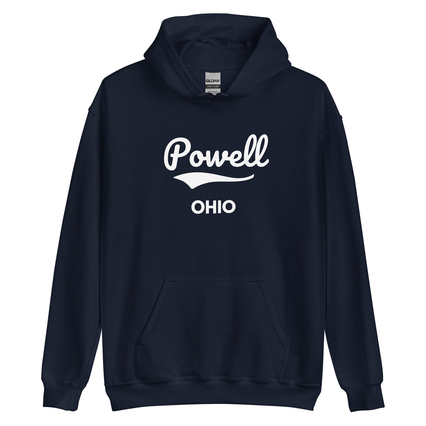 Powell Ohio Script Unisex Hoodie