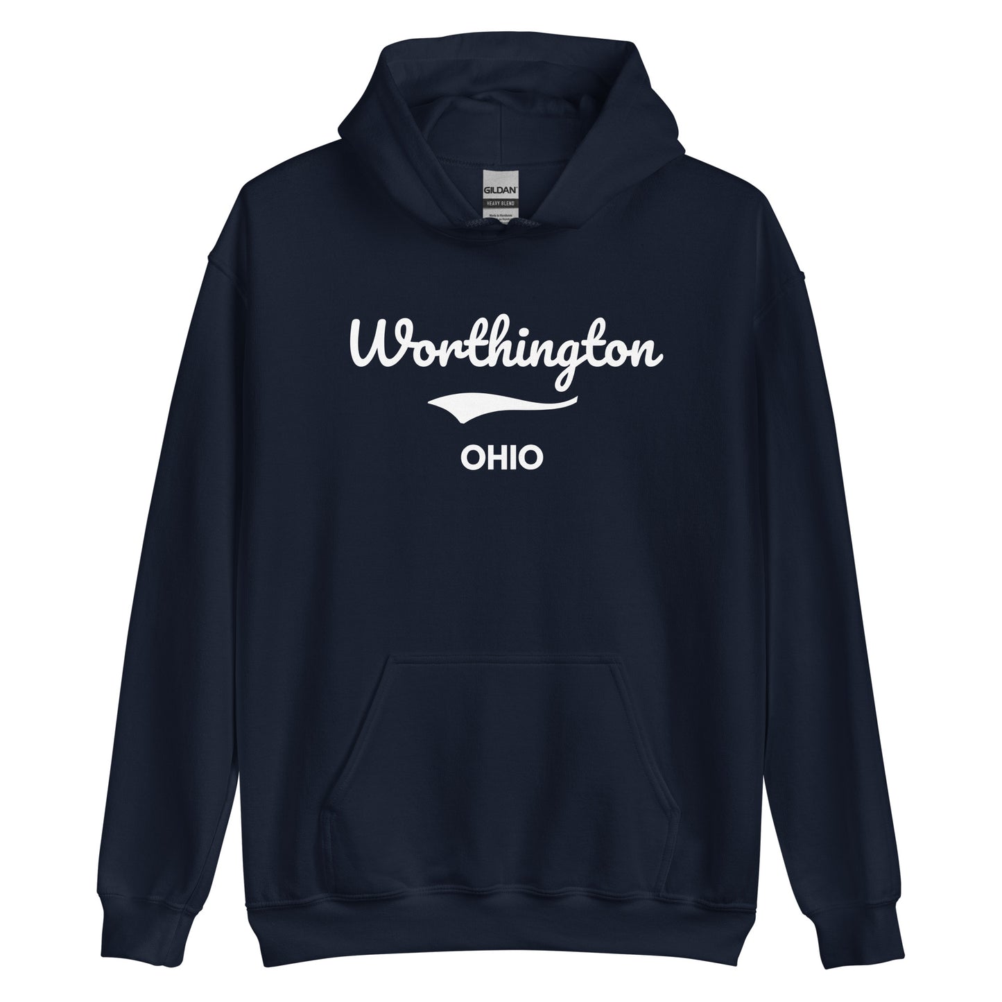 Worthington Ohio Script Unisex Hoodie