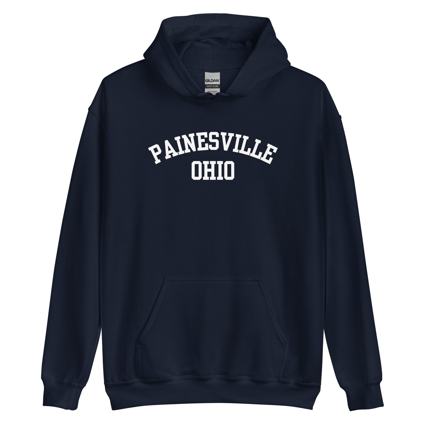 Painesville Ohio Block Unisex Hoodie